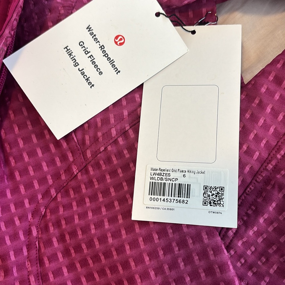 Lululemon - Grid Fleece Hiking Jacket - Picture 12 of 15